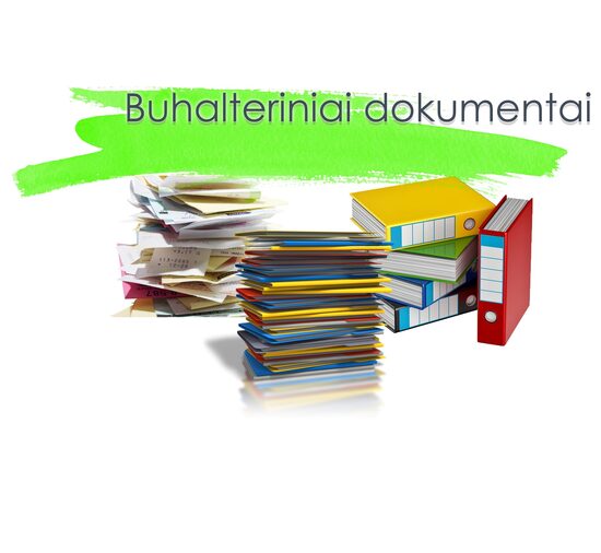 BUHALTERINIAI DOKUMENTAI