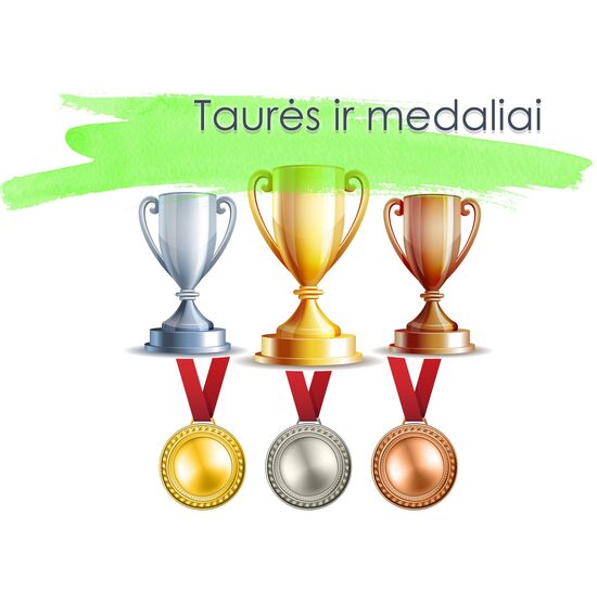 TAURĖS IR MEDALIAI