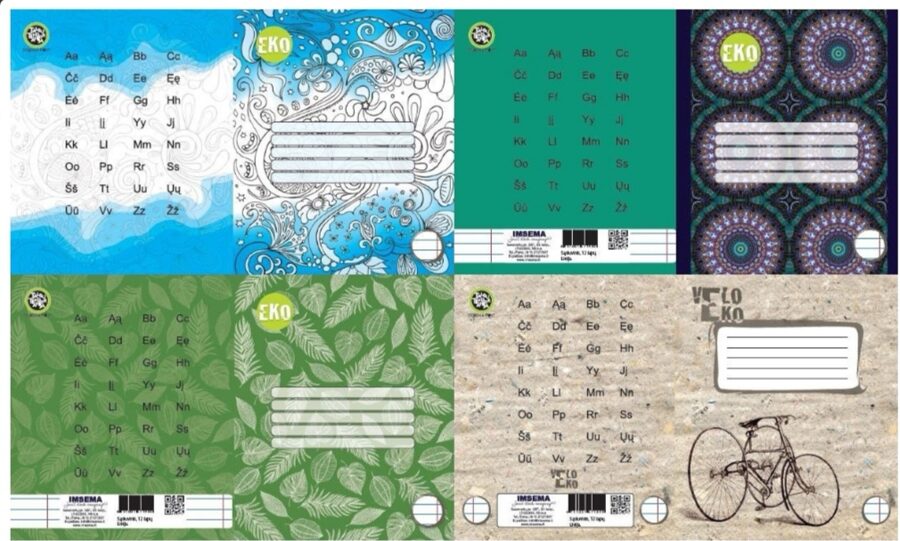 Sąsiuviniai 12-24l.