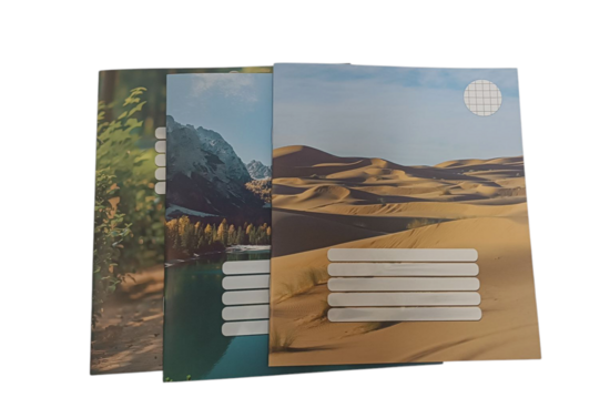 Sąsiuvinis 12 lapų,100g/m2, langeliais, segtas