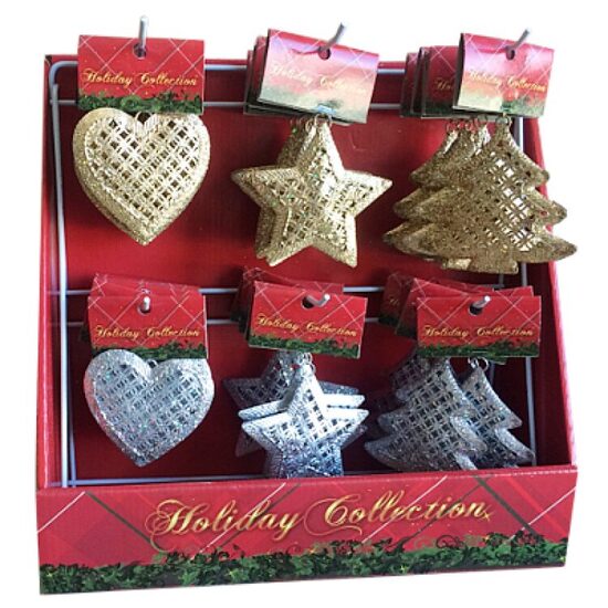 Kalėdinė dekoracija 10cm, metalinė Nr.470061