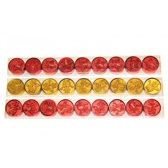 Žvakių rinkinys 9vnt. YKM-3 Kalėdinė tematika