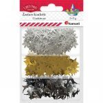 Kalėdinė dekoracija 3 konfeti rink. 3x5g TITANUM