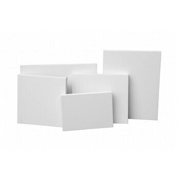 Drobė gruntuota ant porėmio Student 280 g/m2, 40x40 cm, 100% medvilnė