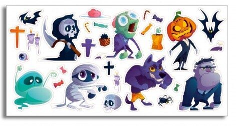 Lipdukai Buh Halloween Party Animal