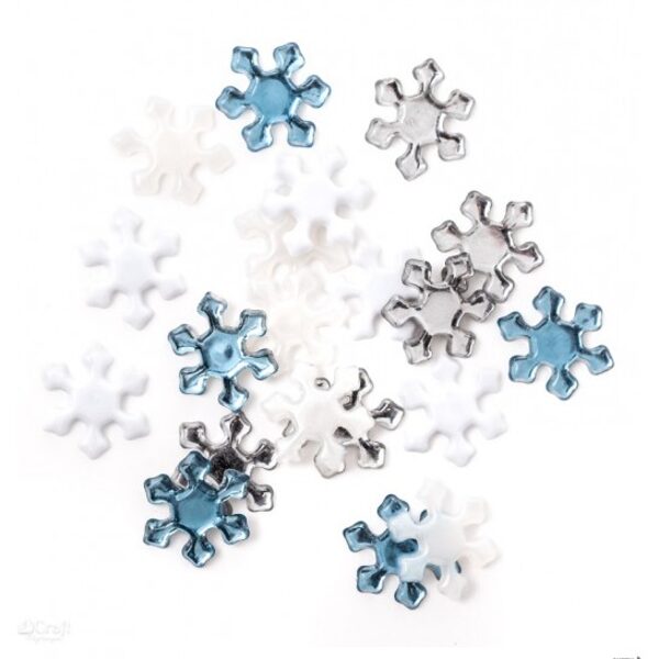 Kristalai SNOWFLAKES 2,2cm 20vnt