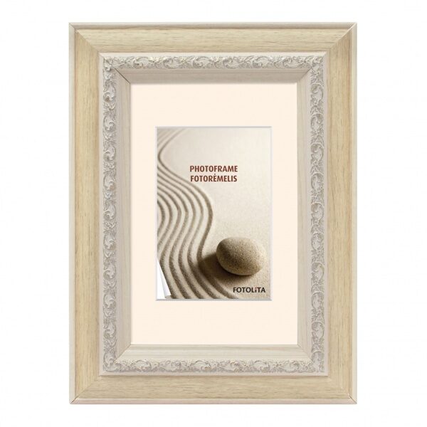 Rėmelis 10x15 plast 1303539 SEUL kreminis 32mm