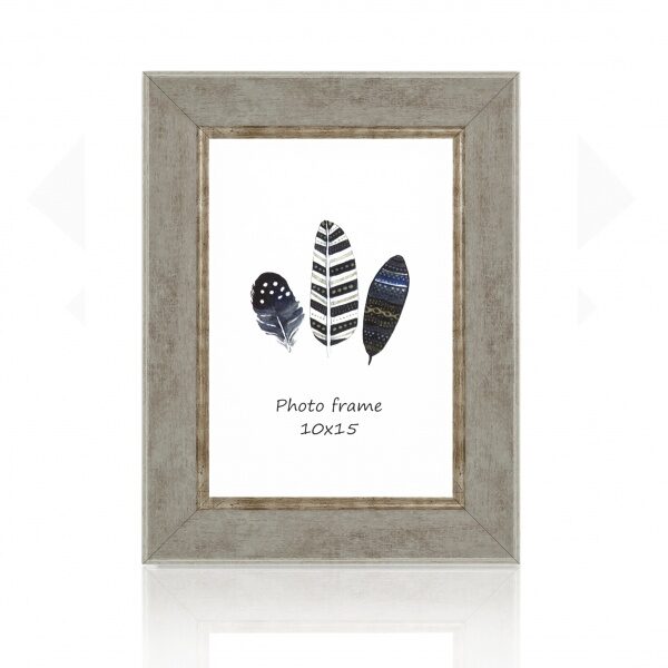 Rėmelis 10x15 med 1202302 SICILIA pilkas  27 mm