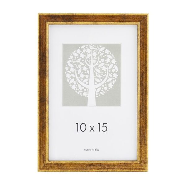 Rėmelis 10x15 plast 1303036 Aura bronza 14mm