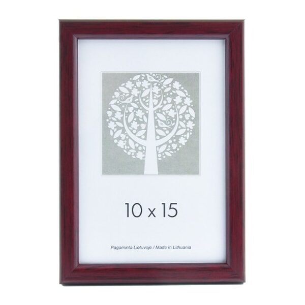 Rėmelis 10x15 plast 1303407 Aura bordo 14mm