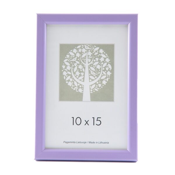 Rėmelis 10x15 plast 1303041 Aura alyvinis  14mm