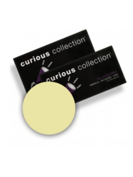 Vokas Curious Metallics, White Gold, 120 g/m², DL, 110 x 220 mm, 1 vnt