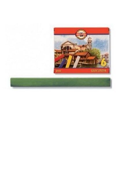 Aliejinės kreidelės GIOCONDA Koh-I-Noor, 6 spalvų