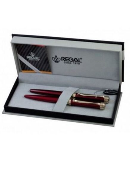 Rašiklių rinkinys "Charles red" dėžutėje 35-501 REGAL