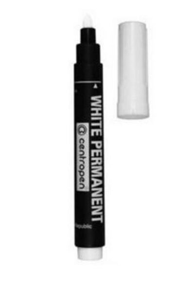 Permanentinis žymeklis 8586 2,5mm baltas Centropen