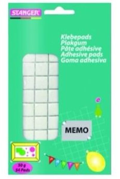   STANGER Dvipusiai lipnūs kvadratėliai 50 g 18099  Padidinti STANGER Dvipusiai lipnūs kvadratėliai 50 g 18099