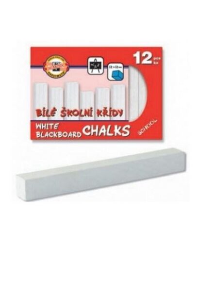 Kreida balta Koh-I-Noor, 12 vnt