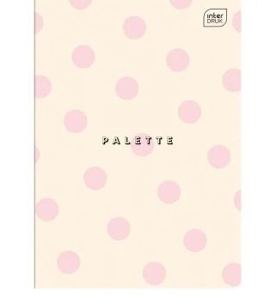 Sąsiuvinis INTERDRUK kietu viršeliu, 80 lapų, lageliais