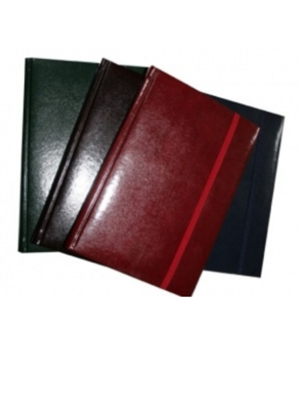 Užrašų knygutė su guma "Premium" A6, 96 lapų, bordo