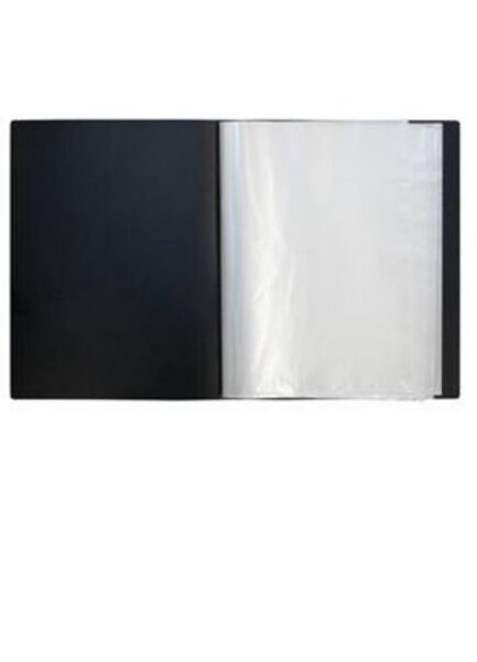 Aplankas su 40 įmaučių A4 PENMATE, juodas