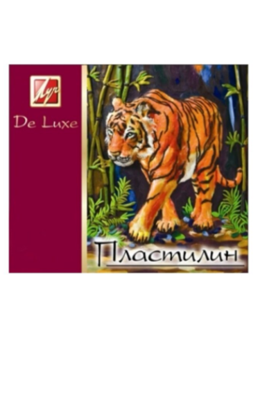 Plastilinas "Liuks" LUČ, 12 spalvų