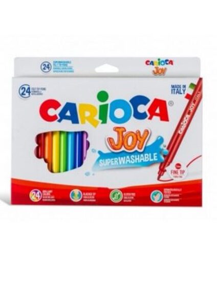 Flomasteriai JOY CARIOCA, 24 spalvų