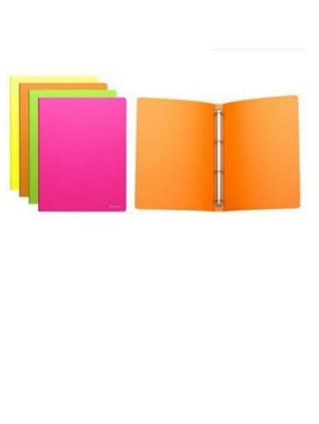 Žiedinis segtuvas 4 žiedų NEON ErichKrause, 35 mm.