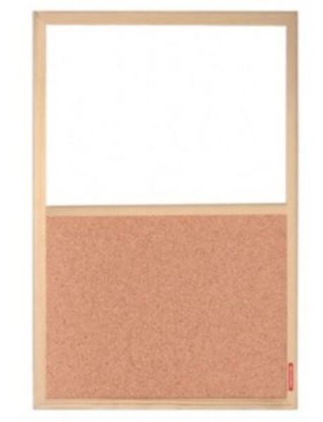 Lenta kamštinė-magnetinė 60x40cm, mėlynas rėmas