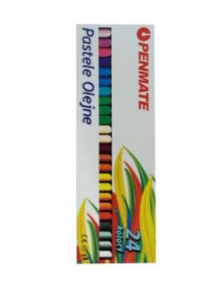 Pastelė aliejinė PENMATE, 24 spalvų