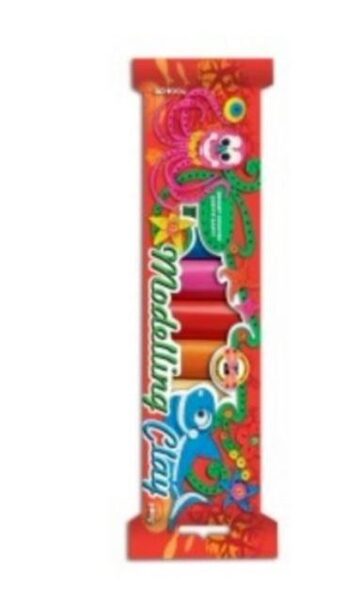 Plastilinas Koh-I-Noor, 10 spalvų