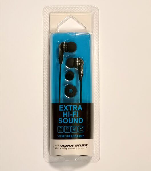Laidinės ausinės, Esperanza EXTRA HI-Fi sound