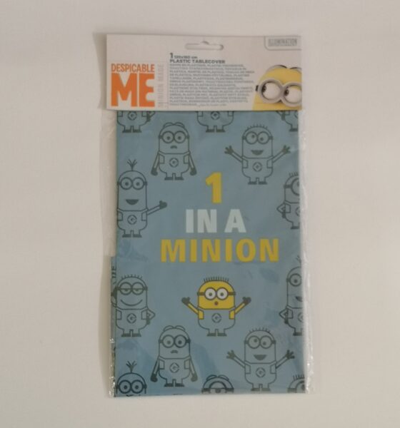 Staltiesė MINION, plastikinė, 120x180cm