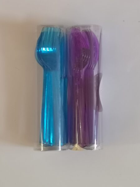 Stalo įrankių rinkinys, plastikinis, 4 komplektai