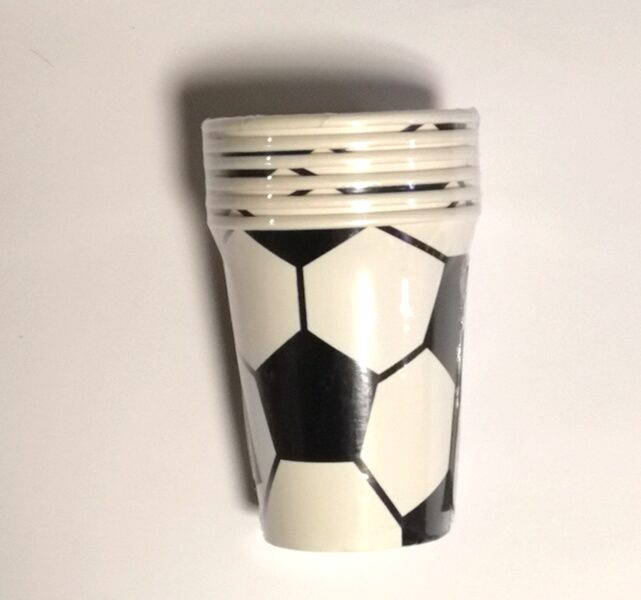 Puodeliai Football, 6vnt, 220ml