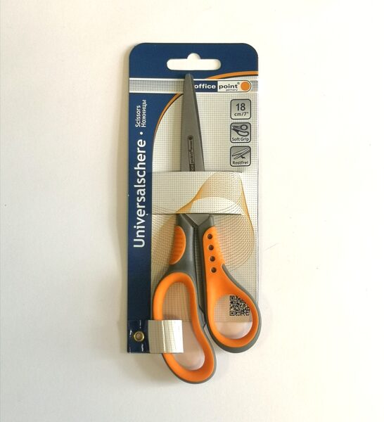 Žirklės PREMIUM 18 cm "Office Point"