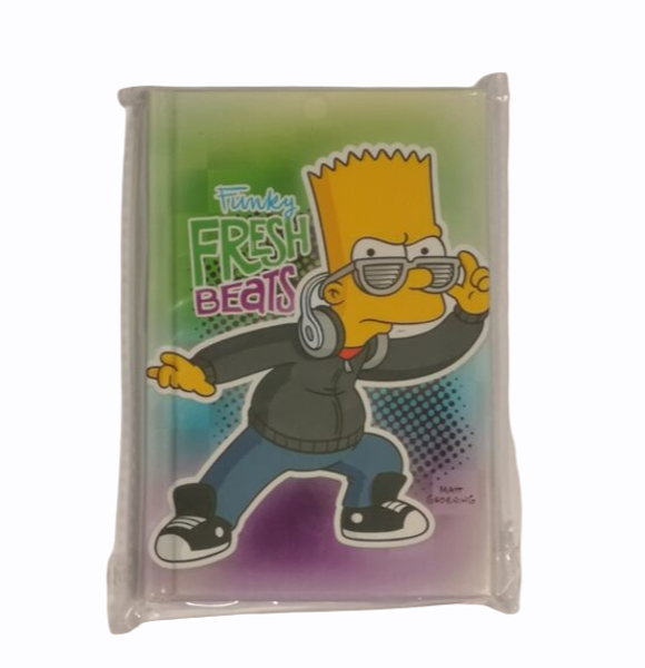 Užrašų knygutė Simpsonai 13x9 cm, 48 lapų, kietas viršelis, balti lapai