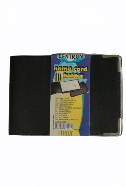 Vizitinių kortelių dėklas CENTRUM, 40 kortelių 