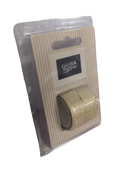 Lipnios juostelės auksinės 2 vnt, 15mmx3m