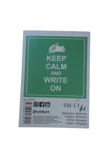 Bloknotas SMT A6, 50l