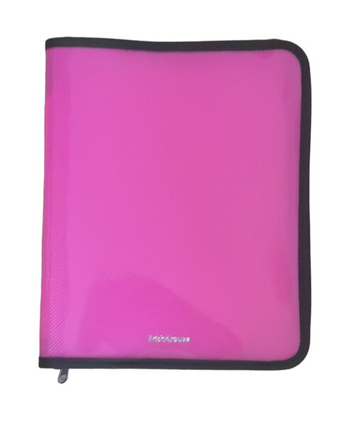 Aplankas su užtrauktuku A5+ ErichKrause Matt Neon, rožinis