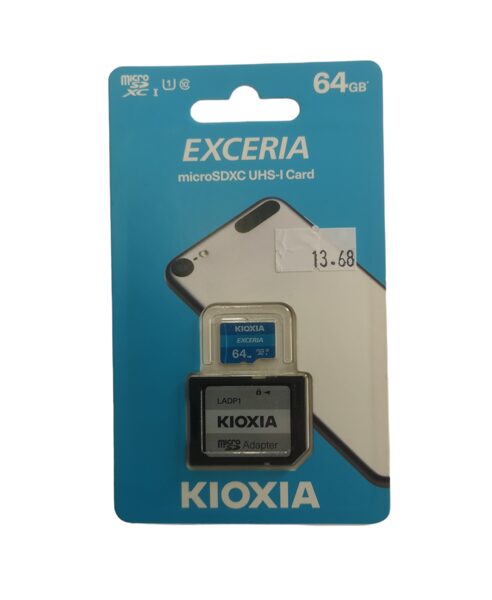 Micro SD kortelė EXCERIA, 64 GB, 100MB/s