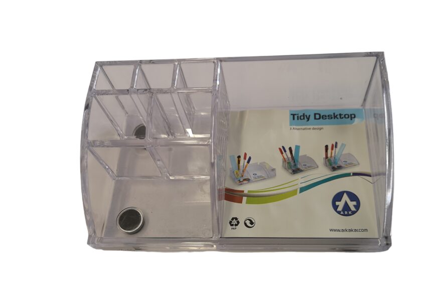 Pieštukinė daugiafunkcinė plastikinė, skaidri