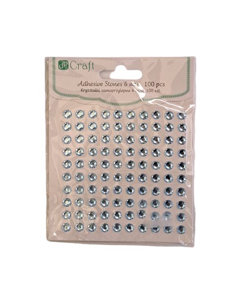 Dekoratyviniai, lipnūs kristalai. 100vnt