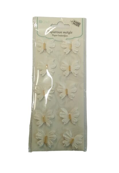 Popieriniai drugeliai 10 vnt