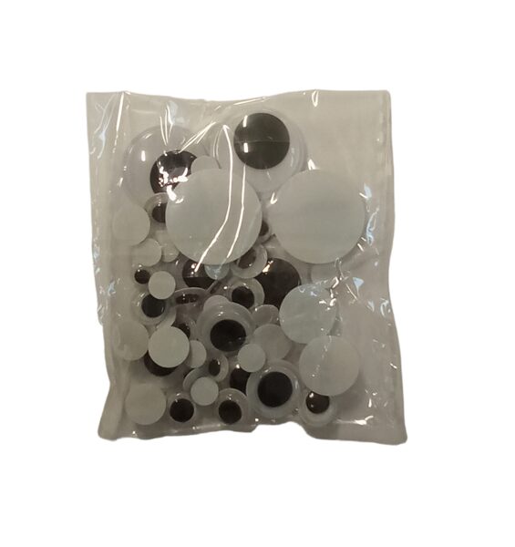 Dekoratyvinės akytės 50vnt mix