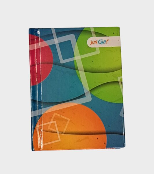 Užrašų knygelė su kietu viršeliu A7, 96 lapų langeliais