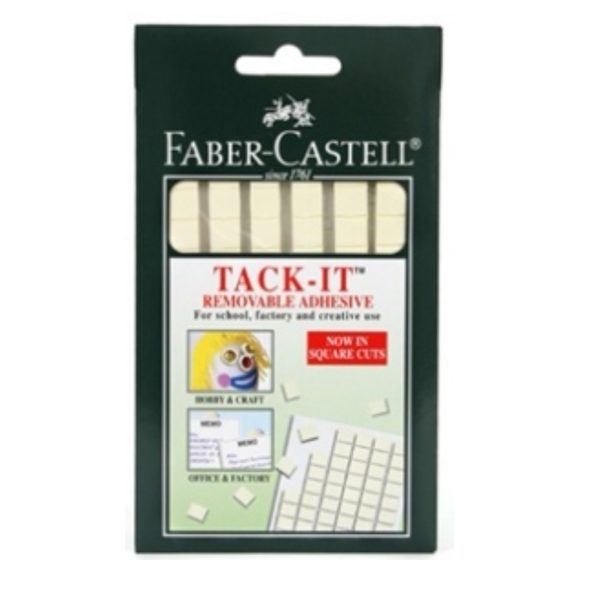 Plastilininiai klijai Faber-Castell, balti