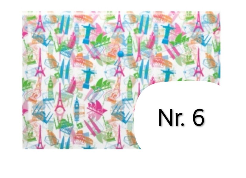 Aplankas-vokas su sagute "TRAVEL" A4 ErichKrause