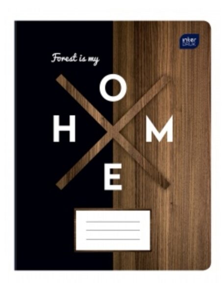 Sąsiuvinis 12 lapų NATURE (2019) INTERDRUK, langeliais