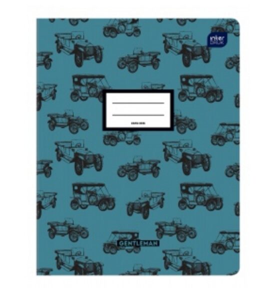 Sąsiuvinis 12 lapų GENTELMAN (2020) INTERDRUK, linija
